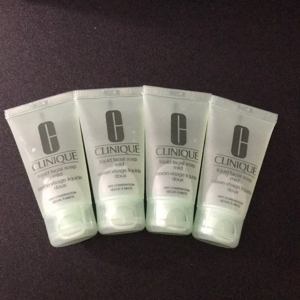 4 Clinique Liquid Facial Soap Mild Samples